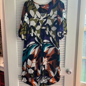 For Cynthia Bold Camouflage Dress